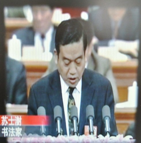 泰山德艺双馨著名书画艺术家&nbsp;---&nbsp;苏士澍主席