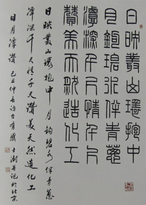 泰山德艺双馨著名书画艺术家&nbsp;---&nbsp;苏士澍主席