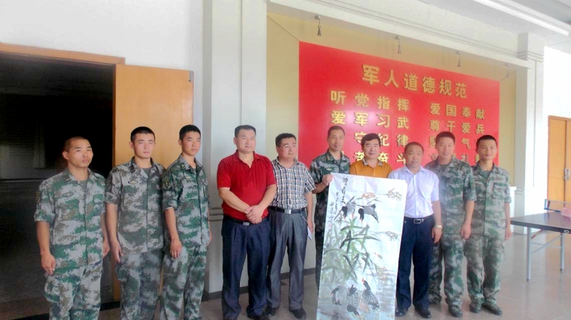 情系国防谱心曲 ---李法明刘金花夫妻支持儿子在部队建功立业的事