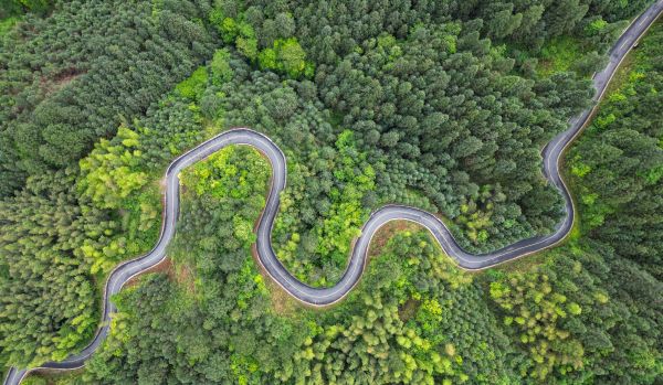 2025年5月4日，在贵州省黔东南州从江县秀塘乡打秀村拍摄的乡村公路。 (13).jpg