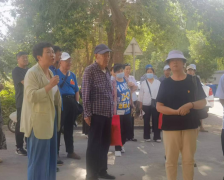 五团离退休干部走进自来水厂 共话供水事业新发展