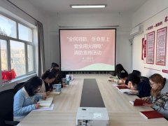 兵团六建第二工程公司开展“全民消防、生命至上——安全用火用电”消防宣传活动