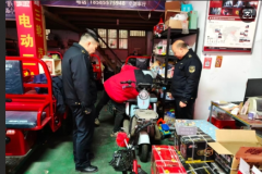 从江县开展低速电动车销售专项检查