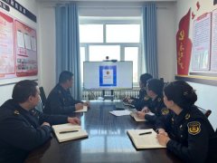 吉木乃执法大队开展“九五普法”专题学习